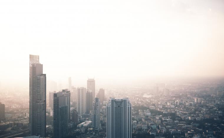 pollution city